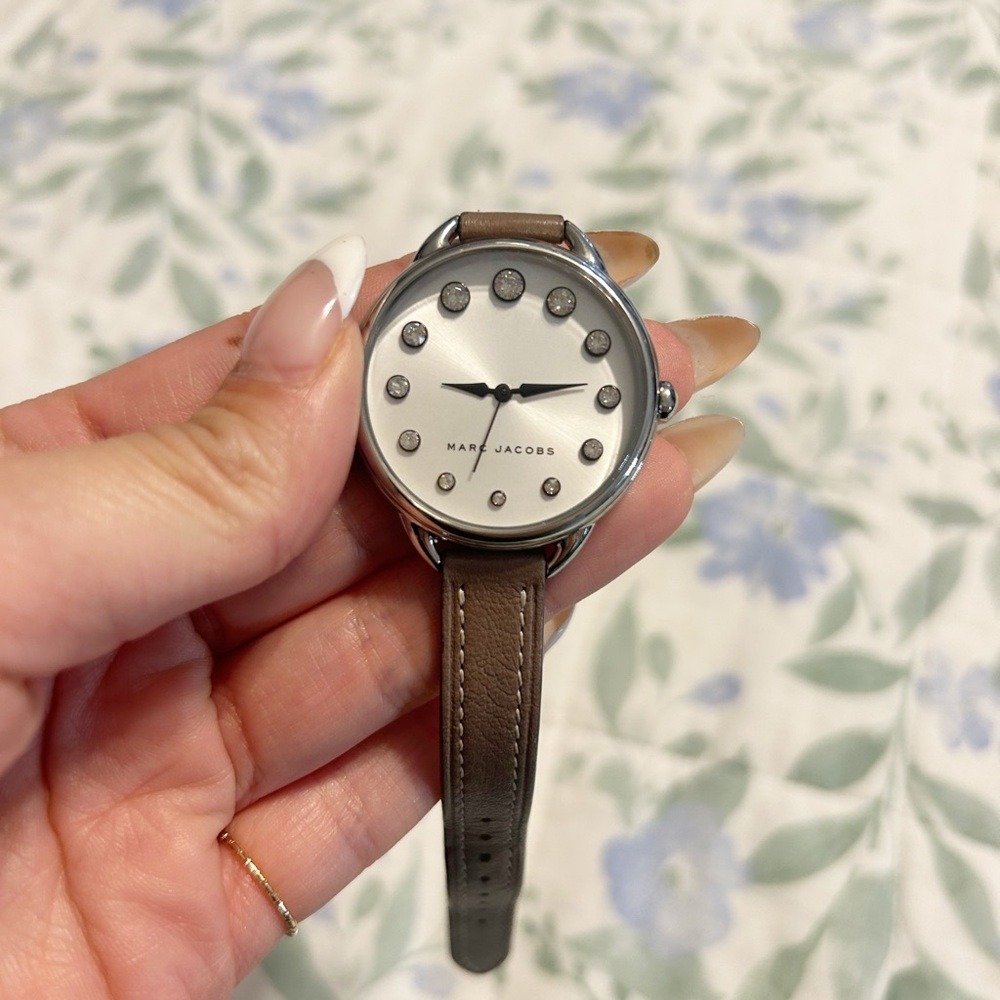 Marc Jacobs Brown Leather Watch